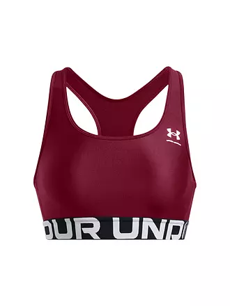 UNDER ARMOUR | Damen Sport-BH HeatGear® Armour Medium Support | dunkelrot