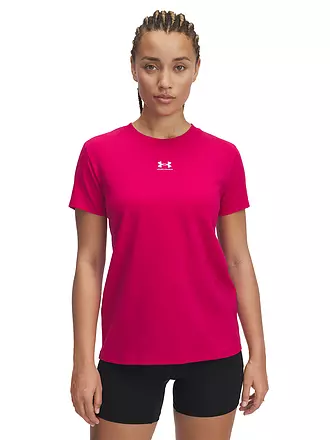 UNDER ARMOUR | Damen T-Shirt UA Rival Core | olive