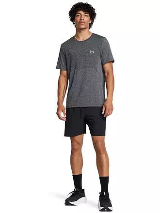 UNDER ARMOUR | Herren Fitnesshirt UA Seamless Stride | dunkelrot