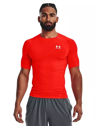 UNDER ARMOUR | Herren Fitnessshirt HeatGear® Armour | rot