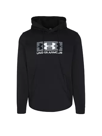 UNDER ARMOUR | Herren Hoodie UA Rival French Terry Logo | schwarz