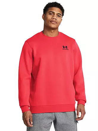 UNDER ARMOUR | Herren Sweater UA Essential Fleece Crewneck | camel