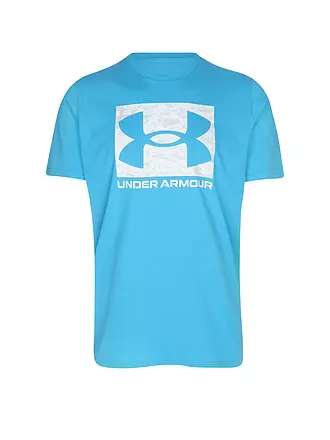 UNDER ARMOUR | Herren T-Shirt UA ABC Camo Boxed Logo | dunkelblau