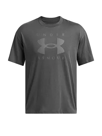 UNDER ARMOUR | Herren T-Shirt UA Heavyweight Branded | grau