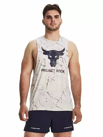 UNDER ARMOUR | Herren Tank Rock Brahma Bull | weiss