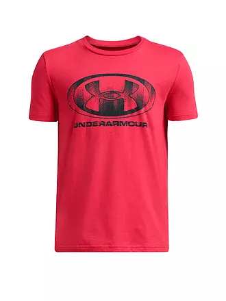 UNDER ARMOUR | Kinder T-Shirt UA Glitch Lockertag | rot