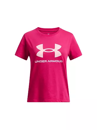 UNDER ARMOUR | Mädchen T-Shirt UA Big Logo | beere