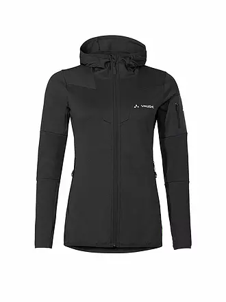 VAUDE | Damen Fleecejacke Monviso Hoodie | schwarz