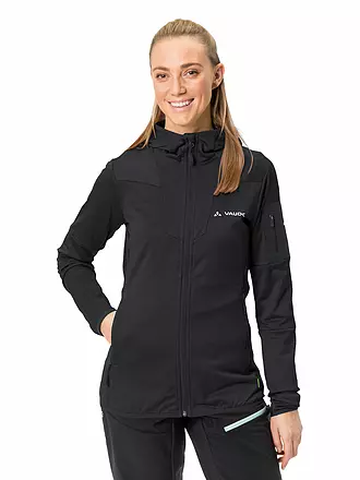 VAUDE | Damen Fleecejacke Monviso Hoodie | schwarz