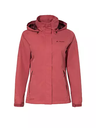 VAUDE | Damen Regenjacke Escape Light 2L Hoodie | dunkelrot