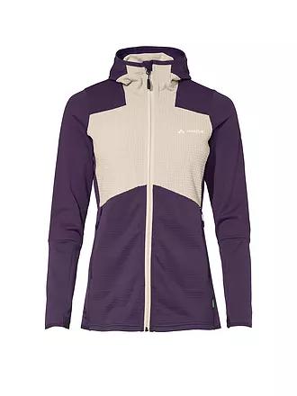 VAUDE | Damen Touren Fleecejacke Monviso Grid Fleece | dunkelrot