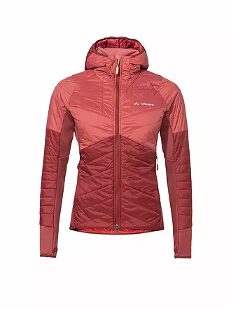 VAUDE | Damen Touren Isojacke Sesvenna Hoodie | dunkelrot