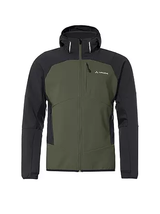 VAUDE | Herren Softshelljacke Larice  Hoodie | dunkelrot