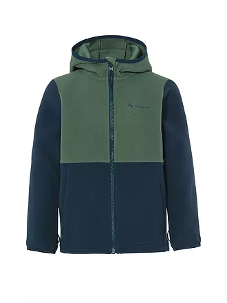 VAUDE | Kinder Fleecejacke Pulex II Hoodie | dunkelgrün