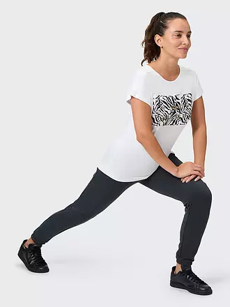 VENICE BEACH | Damen Fitnessshirt Tia | weiss