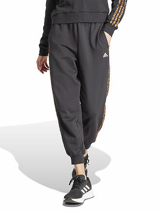 ADIDAS | Damen Jogginghose Essentials 3-Streifen Animal-Print 7/8