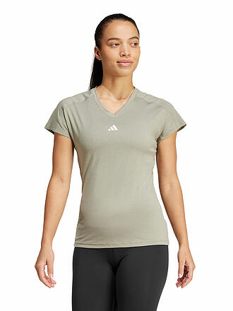 ADIDAS | Damen Fitnessshirt AEROREADY Train Essentials Minimal Branding V-Neck