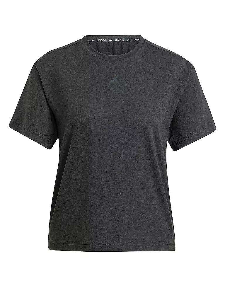 ADIDAS | Damen Fitnessshirt Power Back-Cutout 3-Streifen  | schwarz