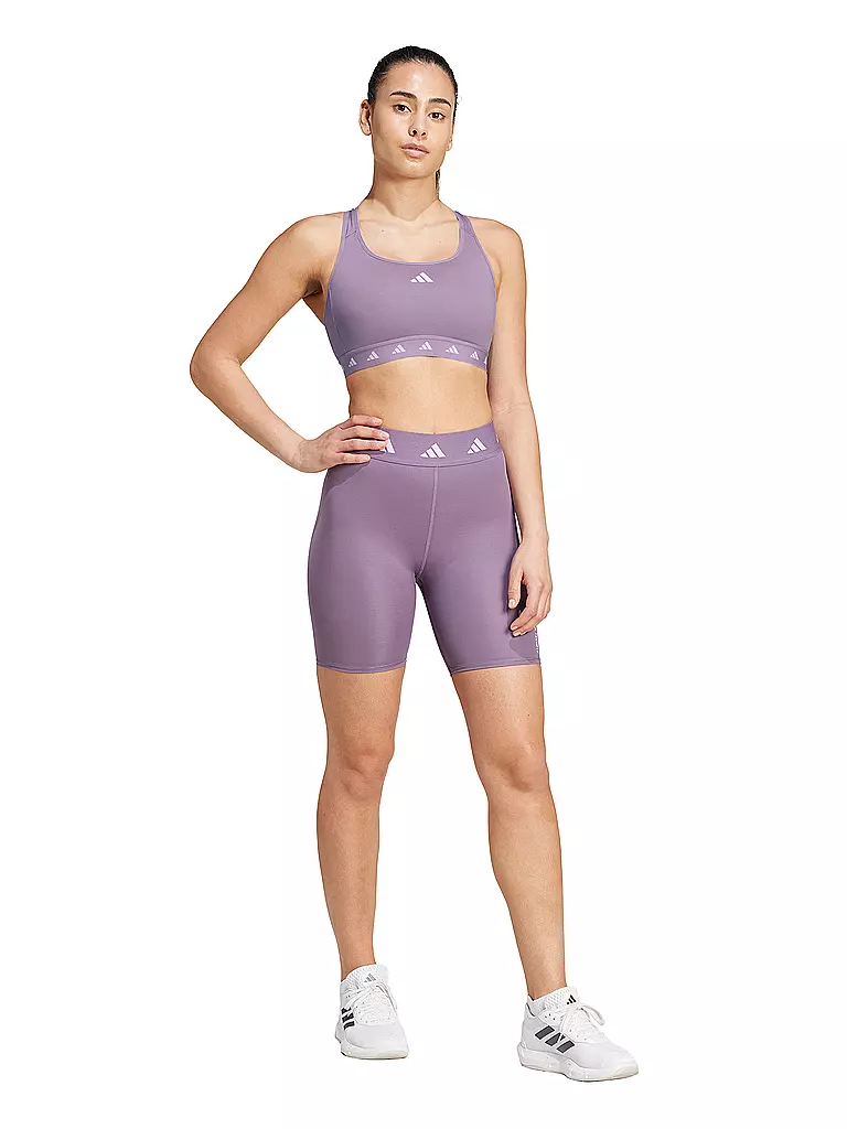 ADIDAS | Damen Fitnessshort Techfit  | lila