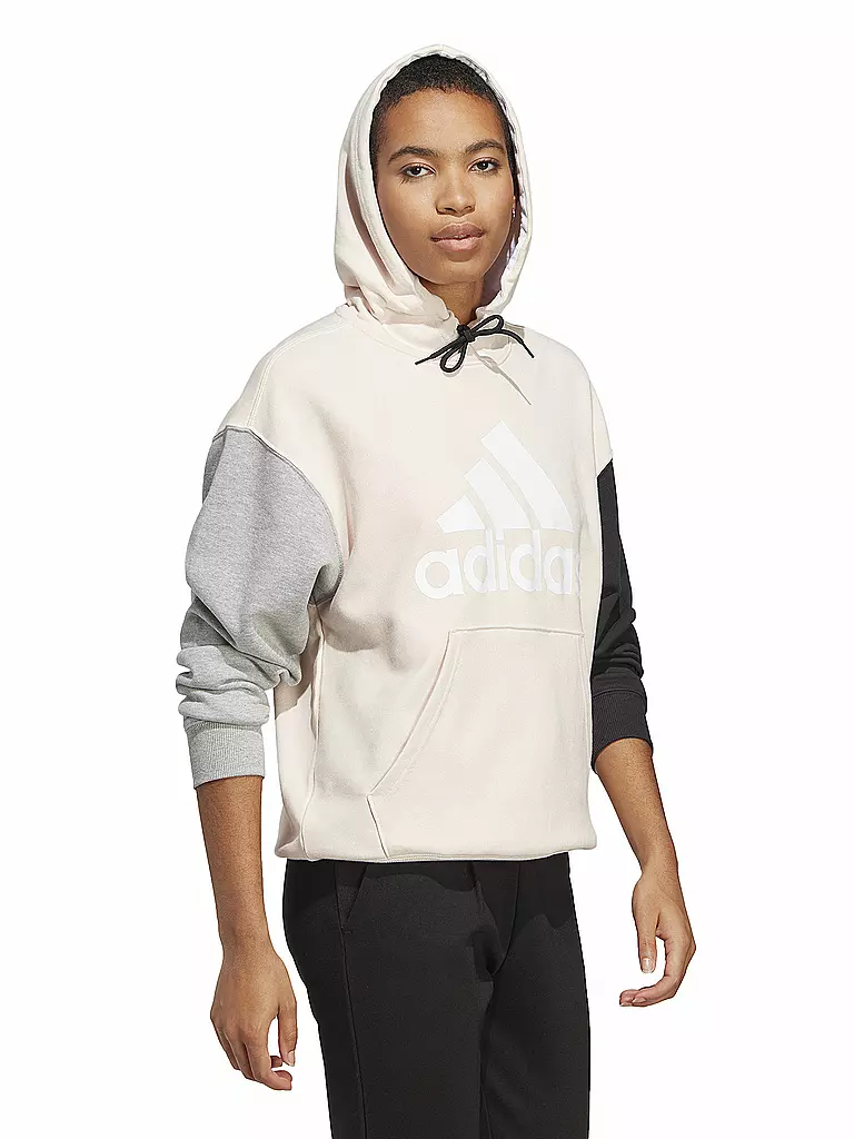 ADIDAS | Damen Hoodie Essentials Big Logo Oversized French Terry | beige