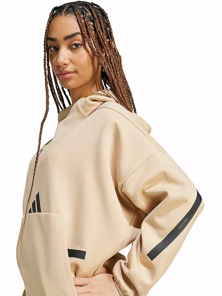 ADIDAS | Damen Hoodie Z.N.E. | camel