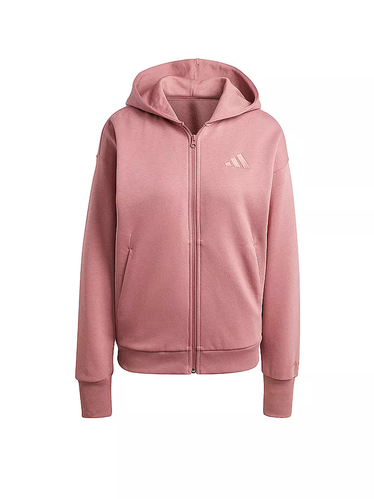 ADIDAS | Damen Kapuzenjacke ALL SZN Fleece  | dunkelrot