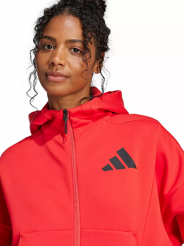 ADIDAS | Damen Kapuzenjacke ZNE | rot