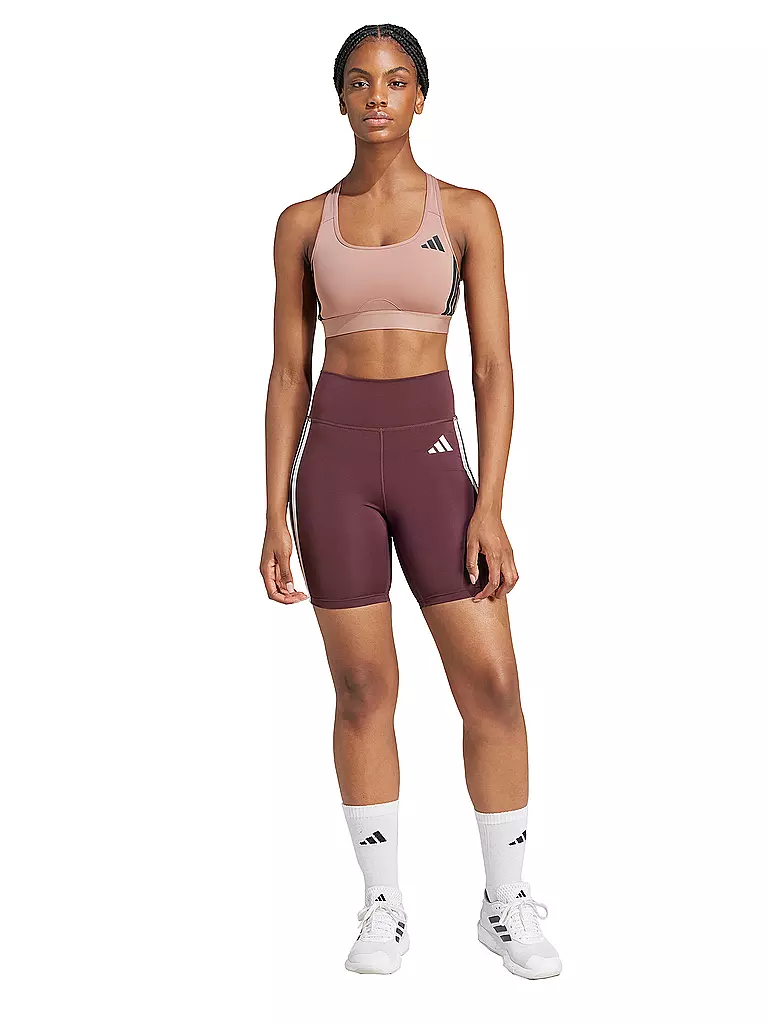 ADIDAS | Damen Sport-BH Pwrct 3S Medium Support | koralle