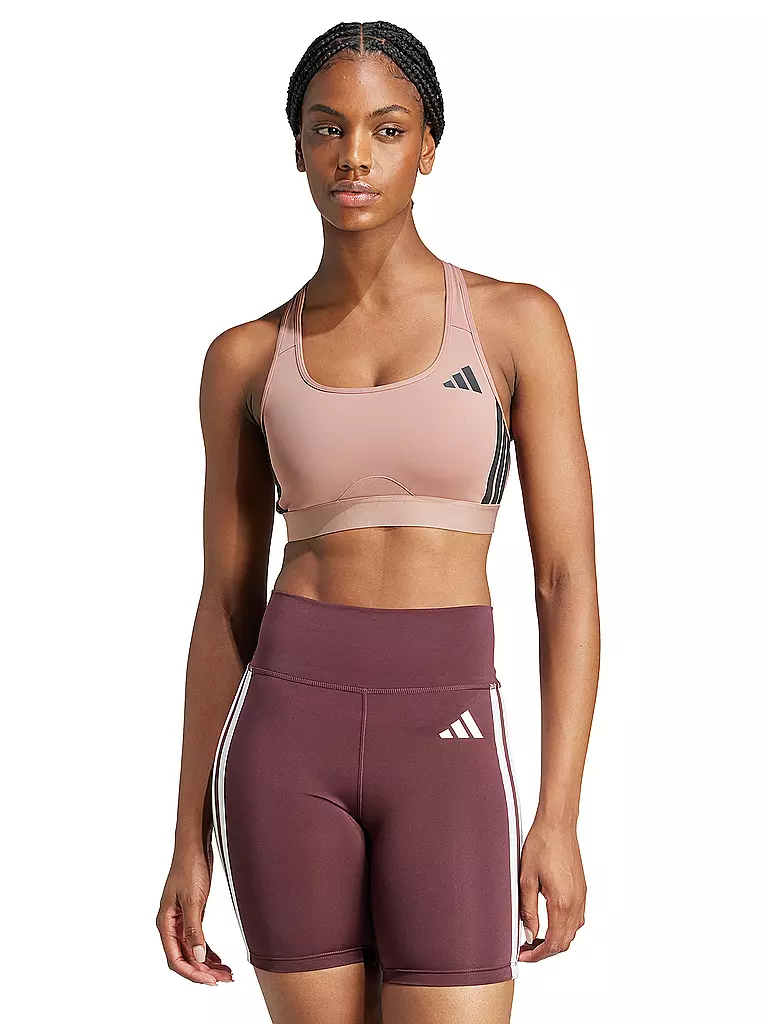 ADIDAS | Damen Sport-BH Pwrct 3S Medium Support | koralle