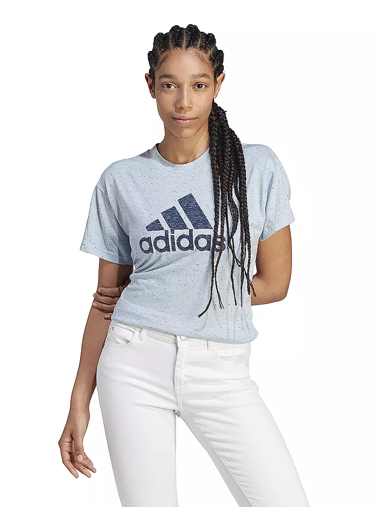 ADIDAS | Damen T-Shirt Future Icons Winners 3.0 | hellblau