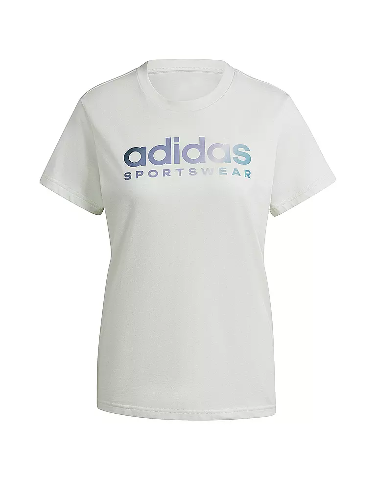 ADIDAS | Damen T-Shirt The Soft Side Linear | creme