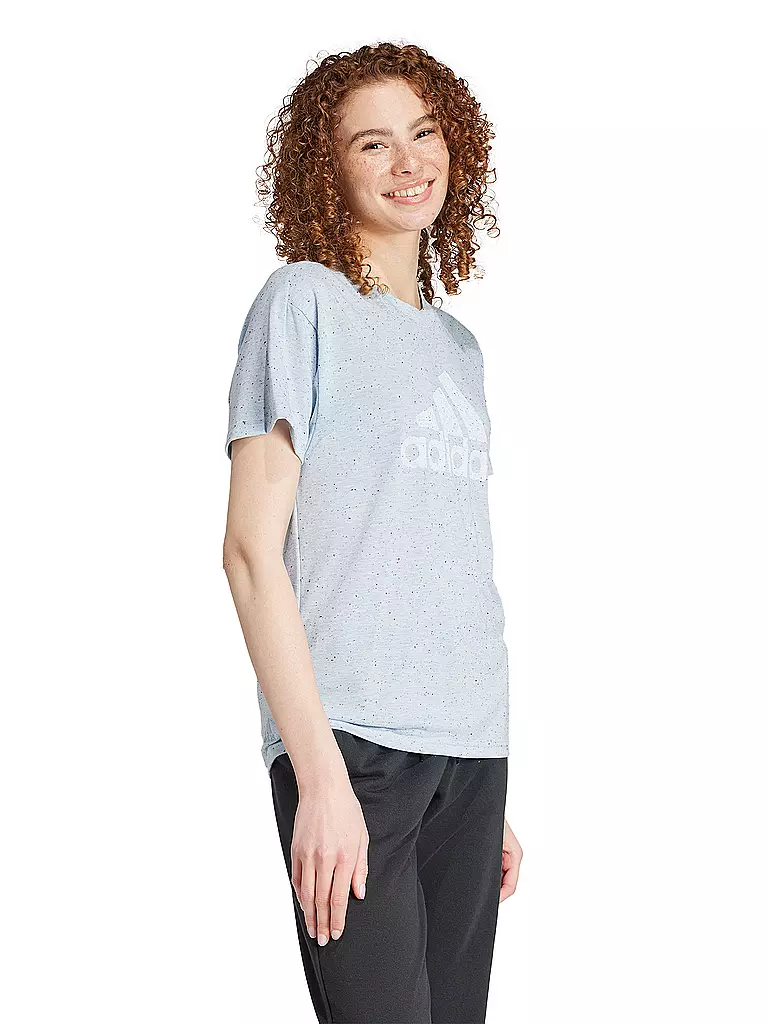 ADIDAS | Damen T-ShirtFuture Icons 3.0 | hellblau