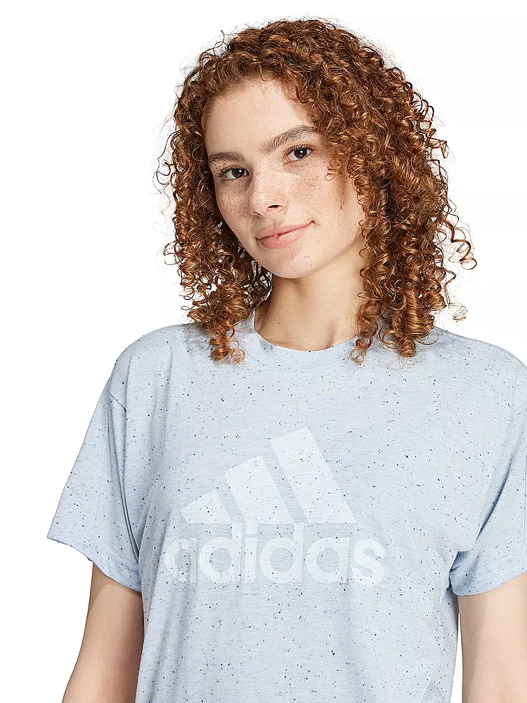 ADIDAS | Damen T-ShirtFuture Icons 3.0 | hellblau