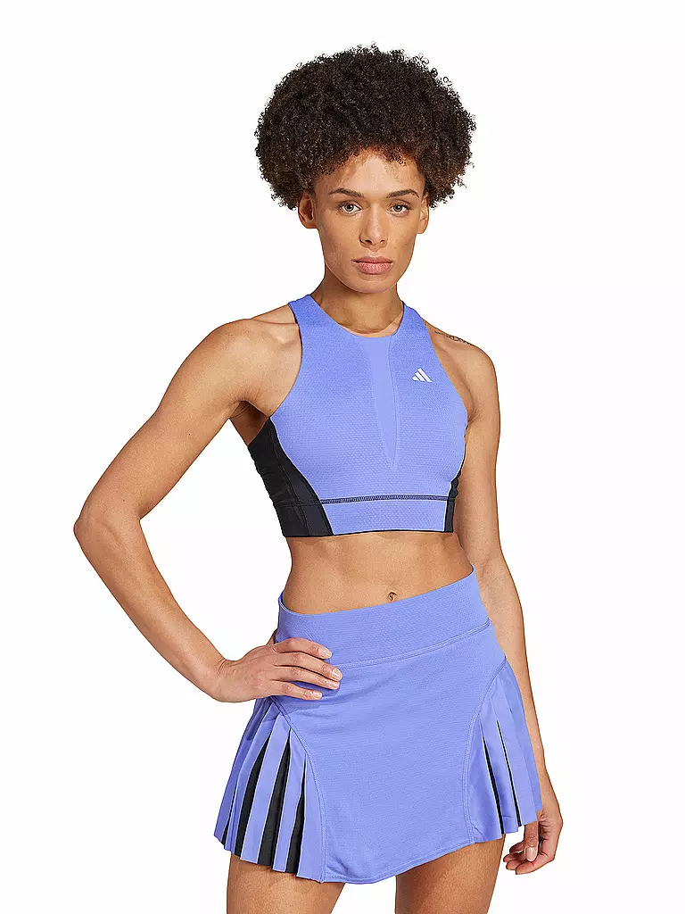 ADIDAS | Damen Tennisoberteil Pro HEAT.RDY Crop | blau