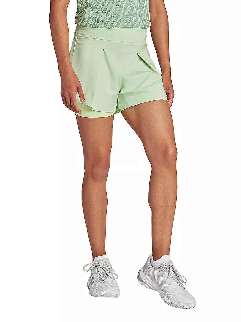 ADIDAS | Damen Tennisshort Match  | grün