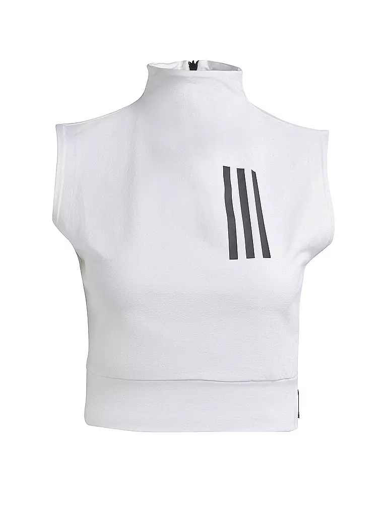 ADIDAS | Damen Top Mission Victory Sleeveless Crop | weiss