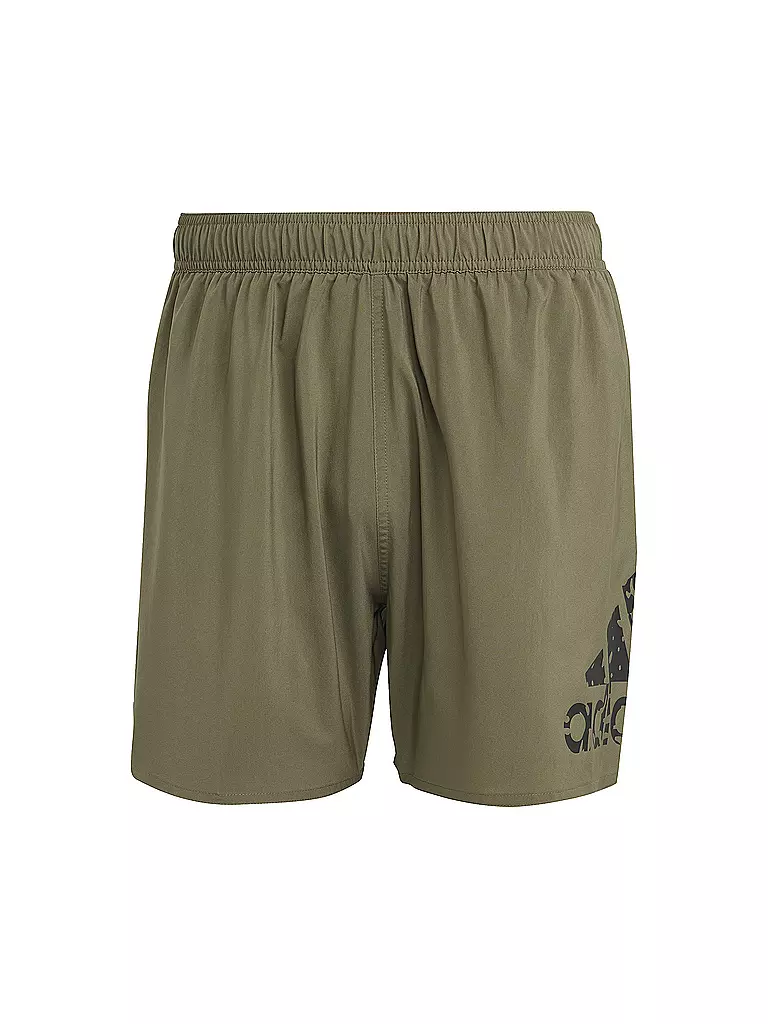 ADIDAS | Herren Badeshort Big Logo CLX Short-Length | olive