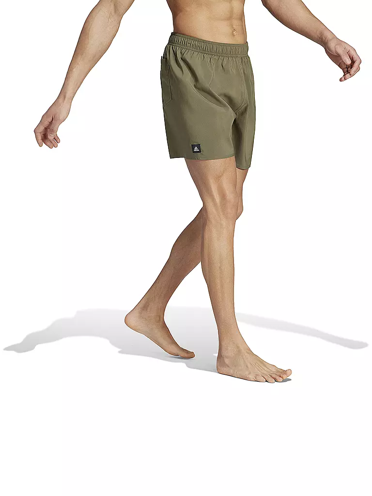 ADIDAS | Herren Badeshort Big Logo CLX Short-Length | olive