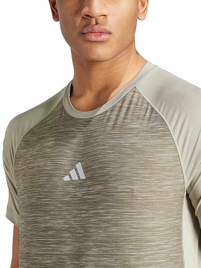 ADIDAS | Herren Fitnessshirt 3S | camel