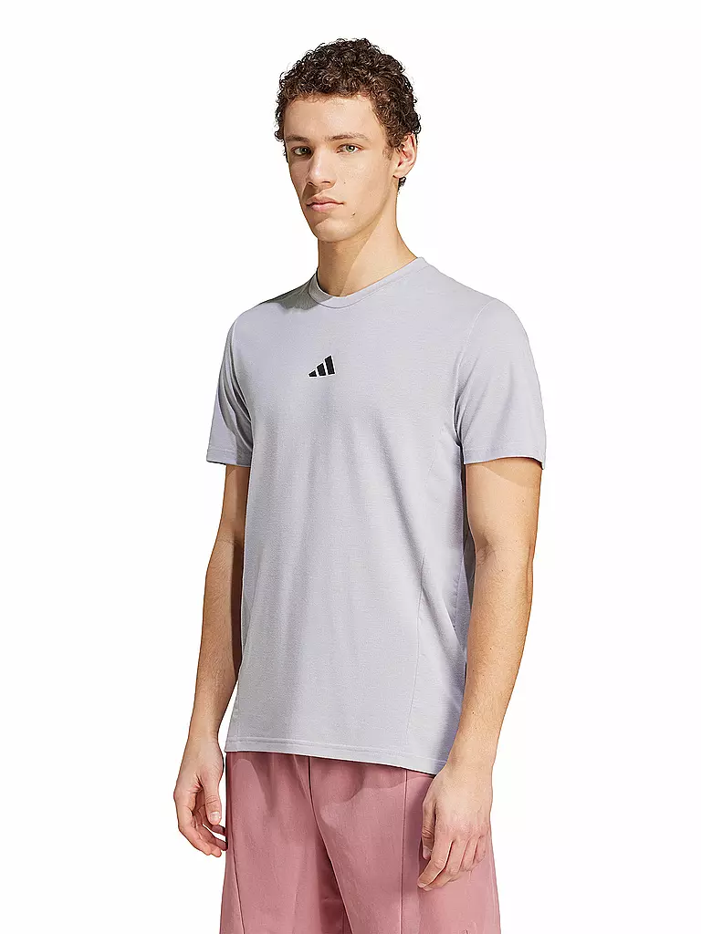 ADIDAS | Herren Fitnessshirt Designed for Training Workout | schwarz