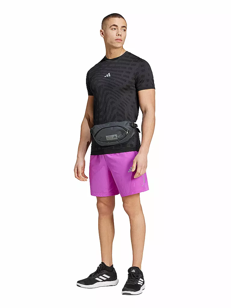 ADIDAS | Herren Fitnessshirt Gym+Seamless | schwarz