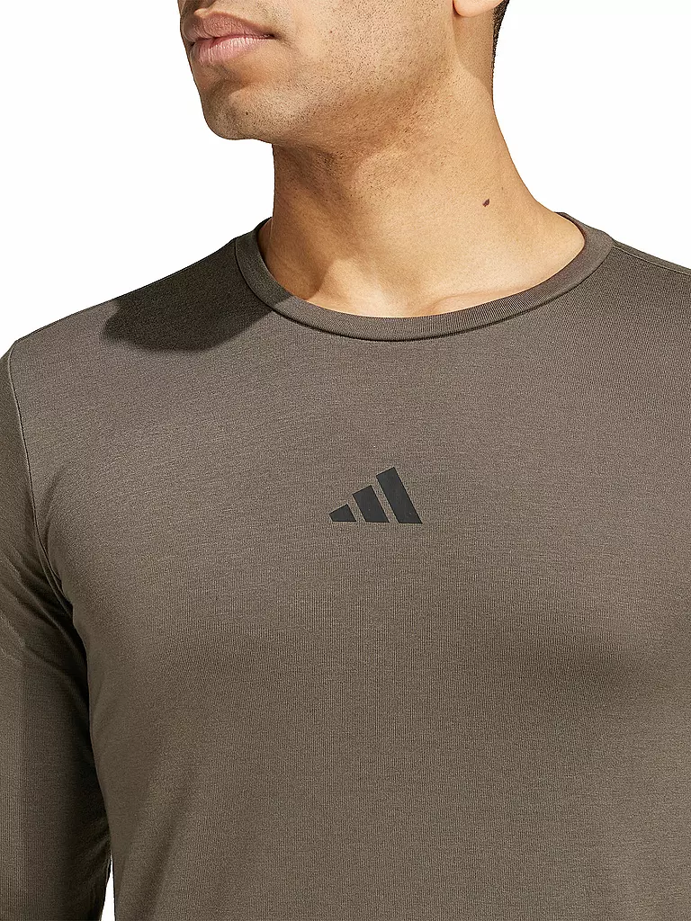 ADIDAS | Herren FItnessshirt Workout | braun