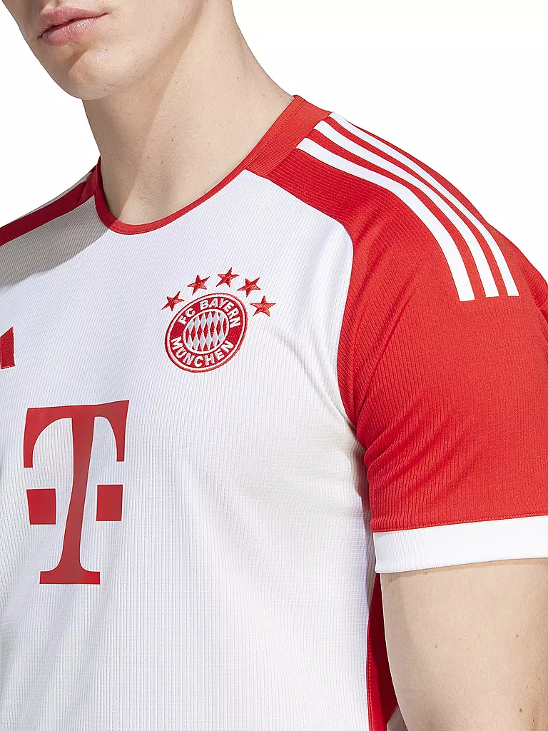 ADIDAS Herren Heimtrikot FC Bayern München 23/24 Rot