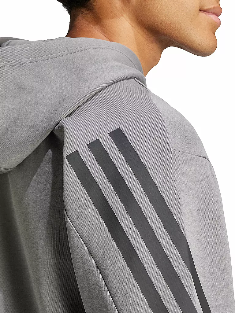 ADIDAS | Herren Hoodie Future Icons 3-Streifen | grau