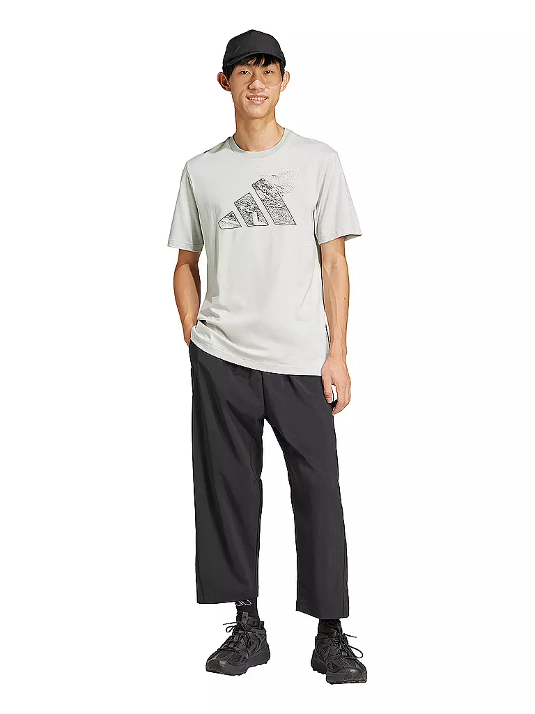 ADIDAS | Herren T-Shirt City Escape Logo Graphic | grau