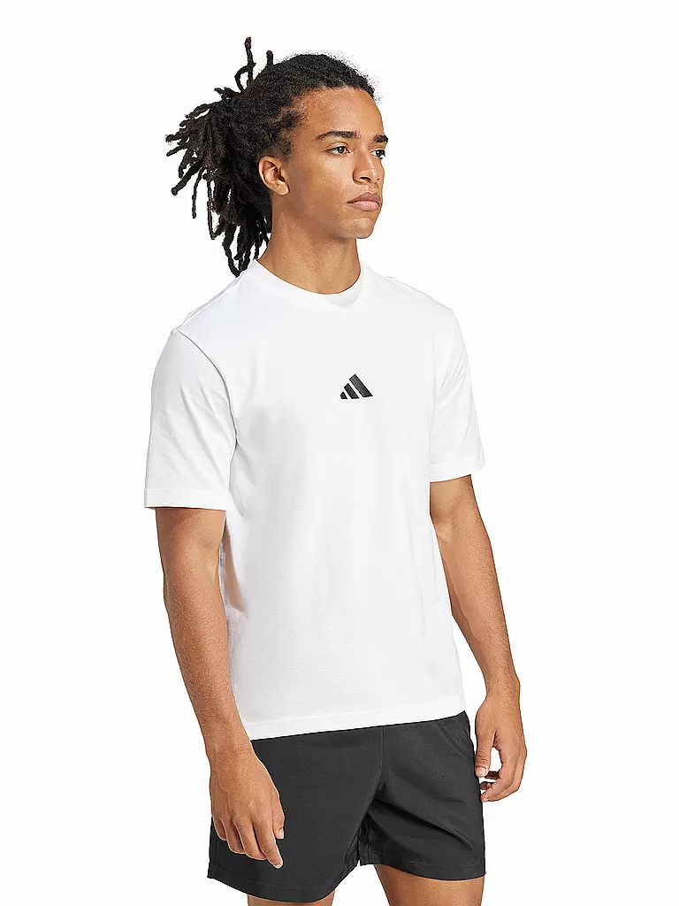 ADIDAS | Herren T-Shirt M SL SJ T | weiss