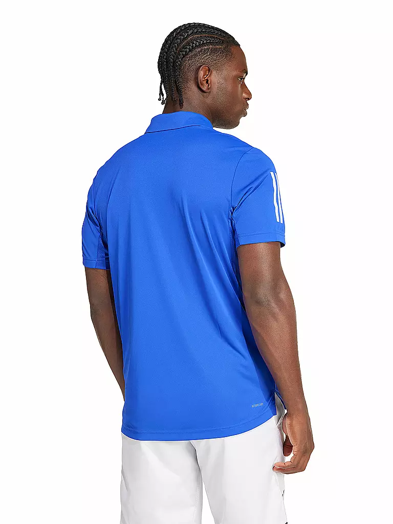 ADIDAS | Herren Tennispolo Club 3-Streifen | blau