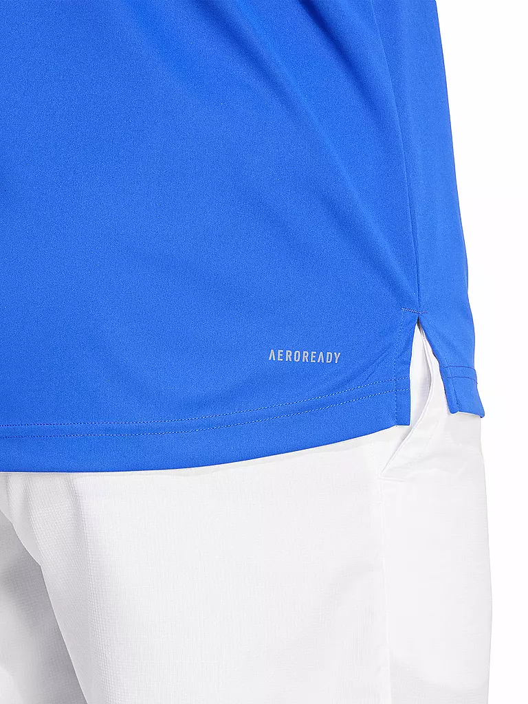 ADIDAS | Herren Tennispolo Club 3-Streifen | blau