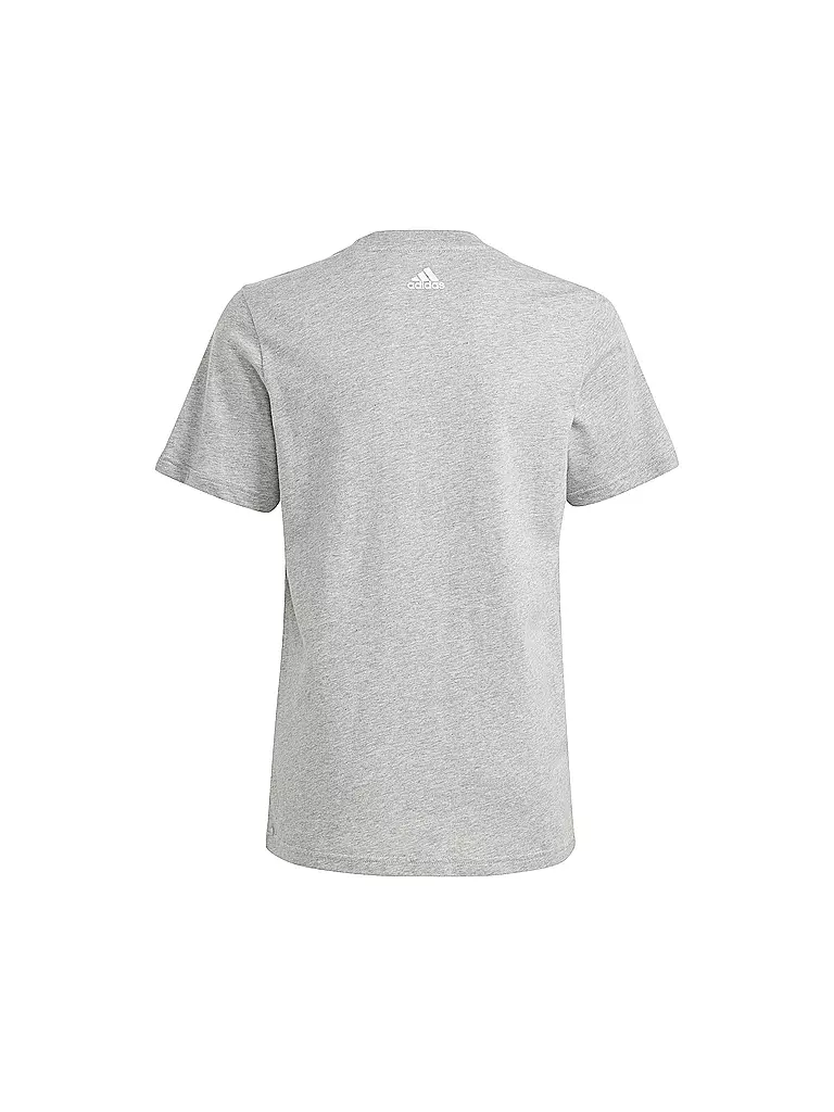 ADIDAS | Jungen T-Shirt Essentials Two-Color Big Logo Cotton | grau