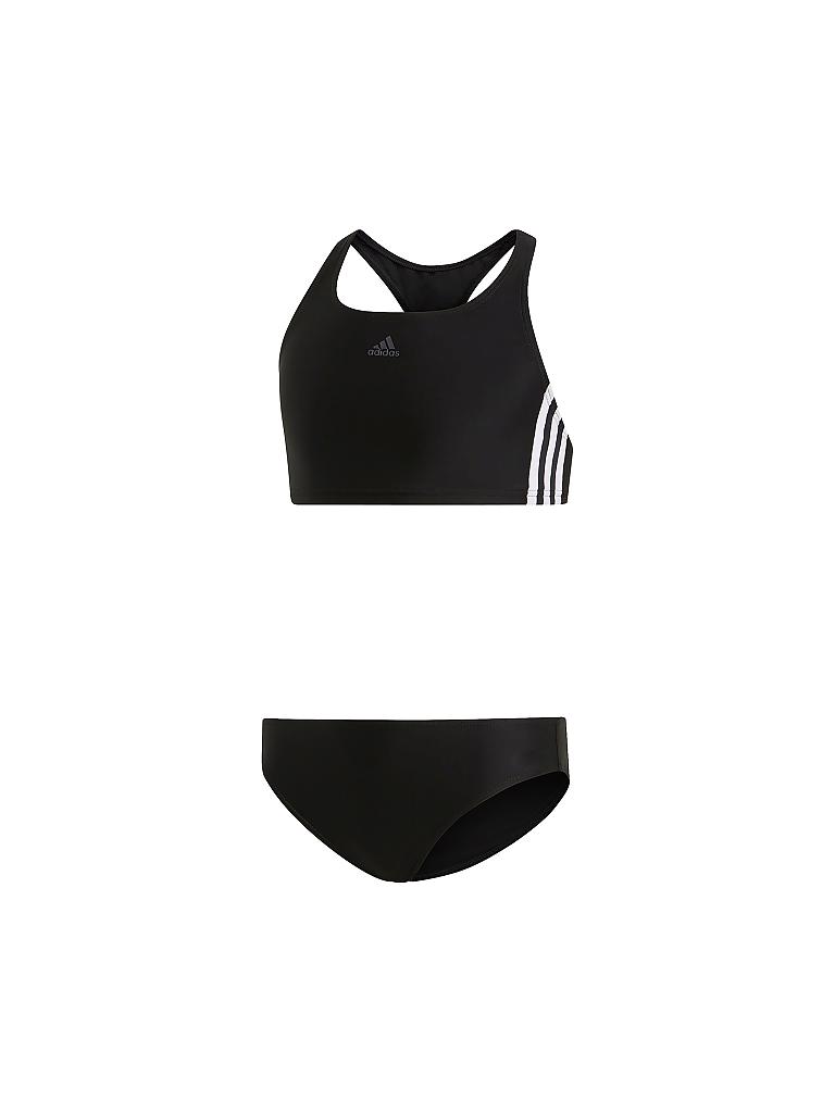 Adidas Mädchen Bikini 3 Streifen Schwarz 140